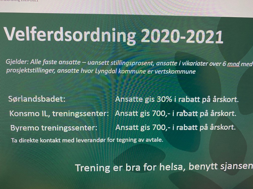 Velferdsordning 2020-2021